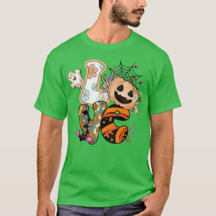 J'adore Halloween, T-shirt graphique mignon, Citro