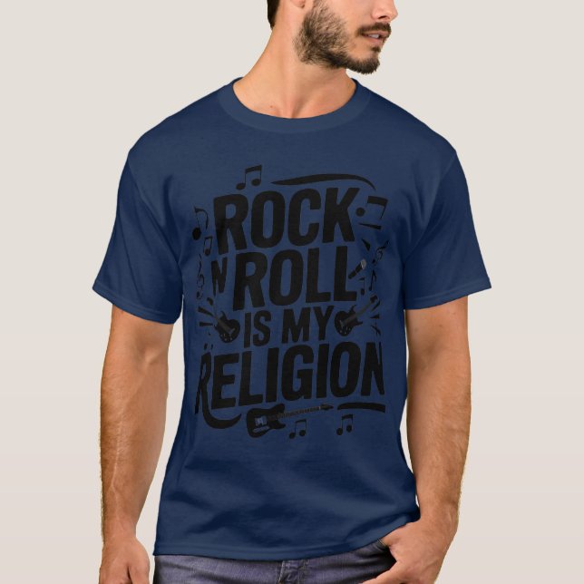 J'adore la musique rock T-Shirt (Devant)