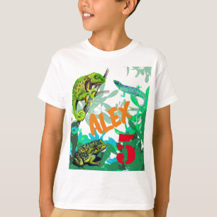 J'adore l'anniversaire des reptiles ! T-shirt