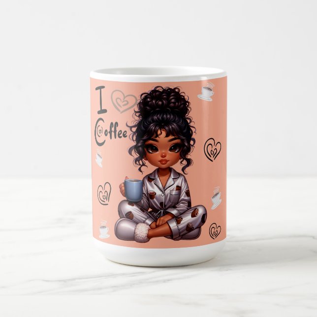 J'adore le café Nicole Mug (Centre)