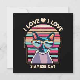 J'adore le chat siamois