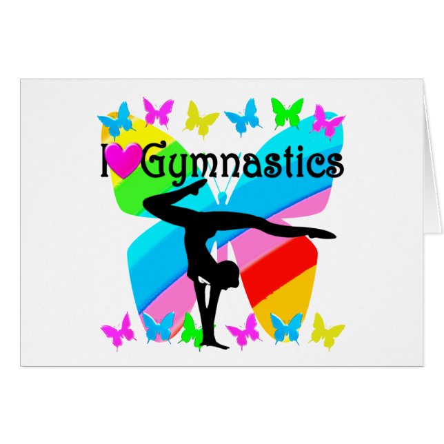 J'ADORE LE DESIGN GYMNASTIQUE DE BETTERFLY (Devant Horizontal)