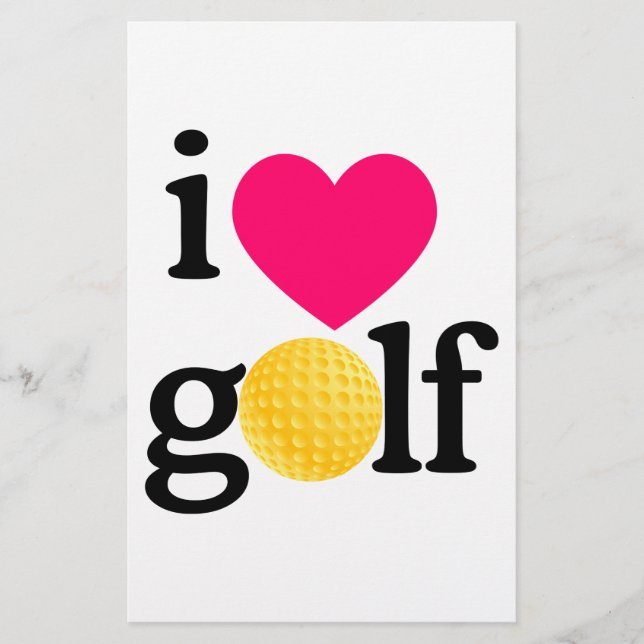 J'adore le golf (Devant)