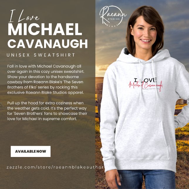 J'adore le sweat à capuche Michael Cavanaugh (Créateur téléchargé)