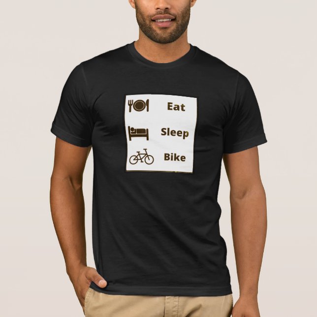 J'adore le T-Shirt cycliste (Devant)