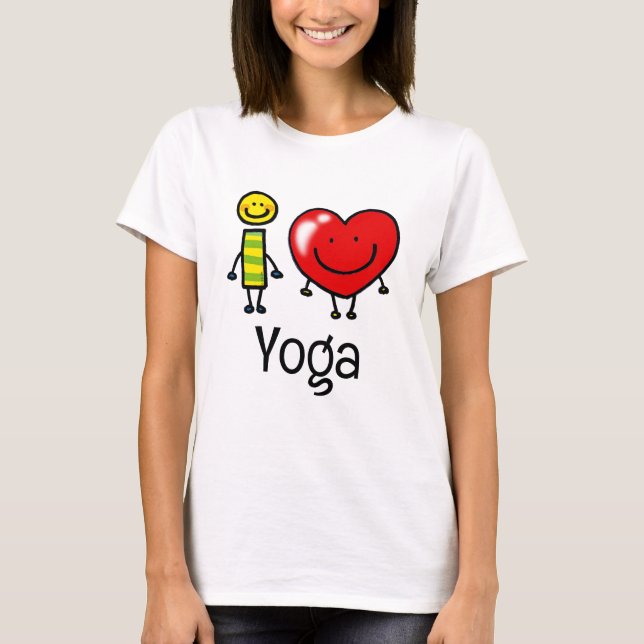 j'adore le yoga T-shirt (Devant)