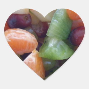 J'adore les autocollants de fruits.