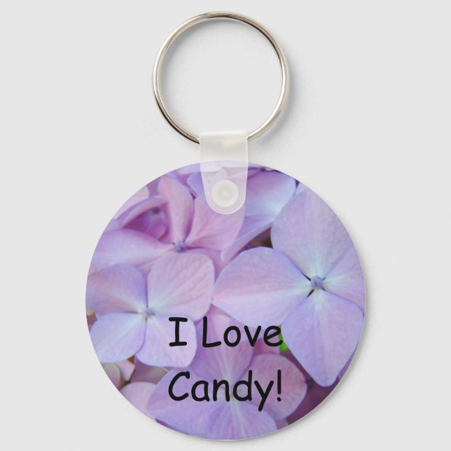 J'adore les bonbons ! porte-clés Hydrangeas Rose V (Recto)