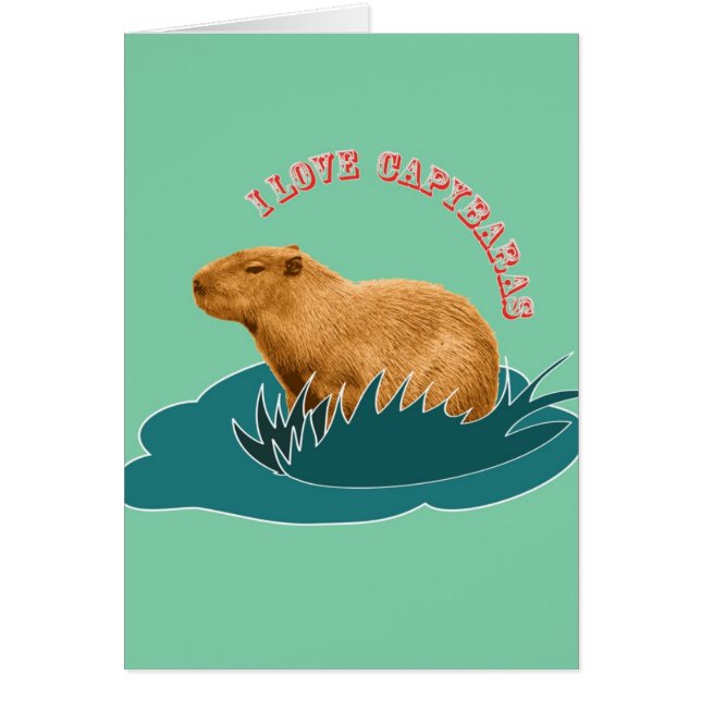 J'adore les Capybaras (Devant)