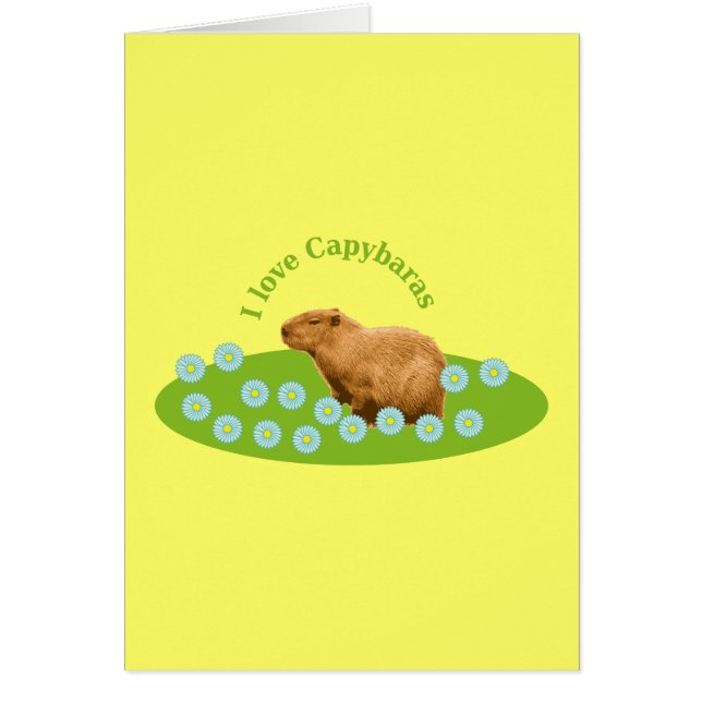 J'adore les Capybaras (Devant)