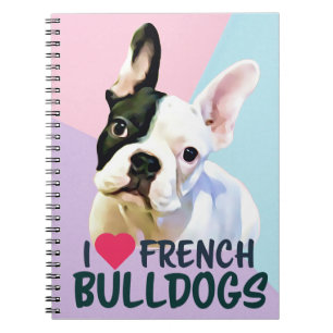J'adore les carnets roses, lilas et bleus des boul