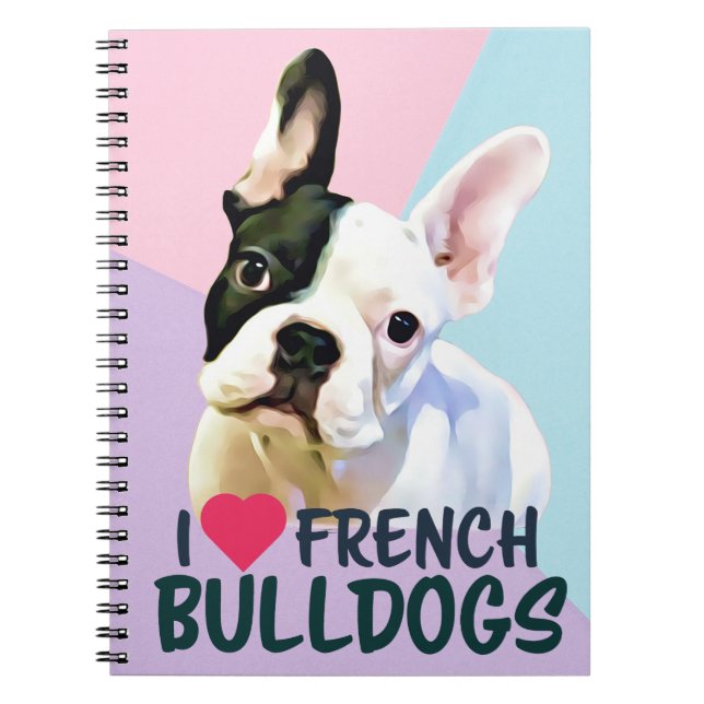 J'adore les carnets roses, lilas et bleus des boul (Devant)