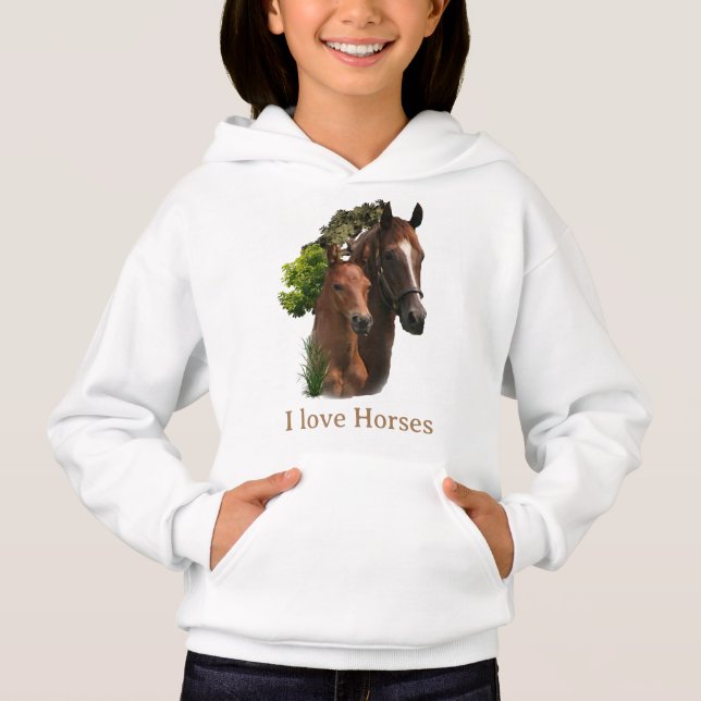 J'adore les chevaux (Devant)