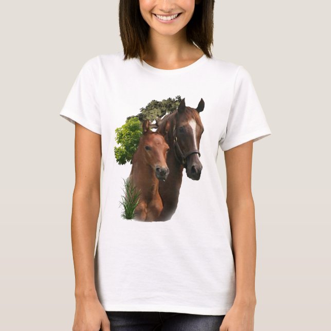 J'adore les chevaux T-shirt (Devant)
