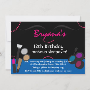 J'adore les invitations de fête d'anniversaire à t