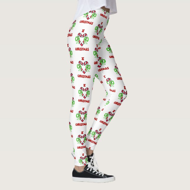 J'adore les Leggings de Noël (Droite)
