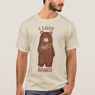 J'ADORE LES OURS ! T-shirts
