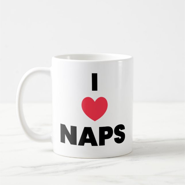 J'adore les siestes Mug Classique – Humour Cozy po (Gauche)