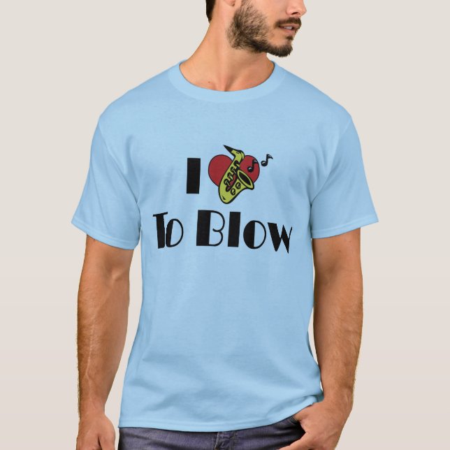 J'adore les T-shirts à gonfler (Devant)