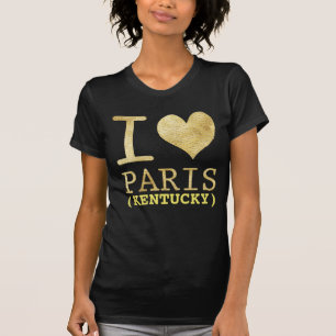 J'ADORE LES T-SHIRTS À PAILLES FAUX DE PARIS KENTU