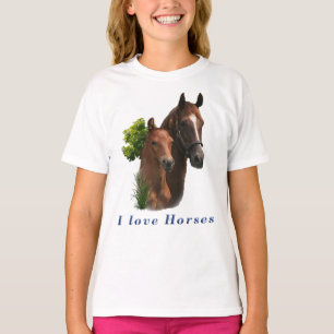 J'adore les t-shirts de chevaux