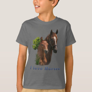 J'adore les t-shirts de chevaux