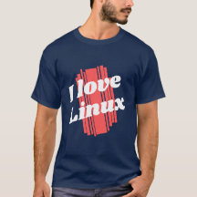 J'adore les T-shirts Linux
