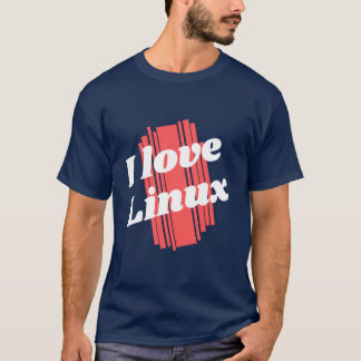 J'adore les T-shirts Linux