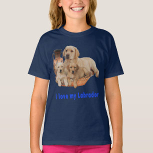 J'adore les t-shirts My Labrador