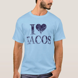 J'adore les tacos - j'aime les tacos tshirt