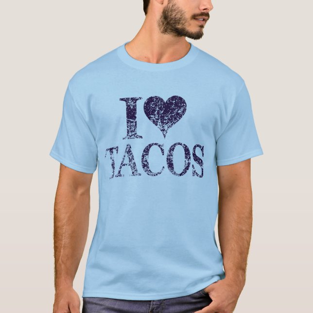 J'adore les tacos - j'aime les tacos tshirt (Devant)
