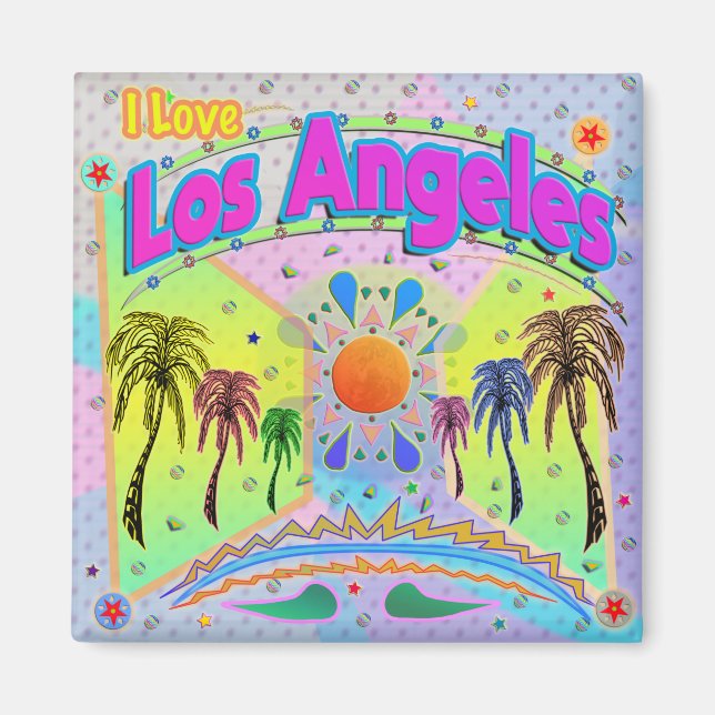 J'ADORE Los Angeles Calm Desire Magnet (Devant)