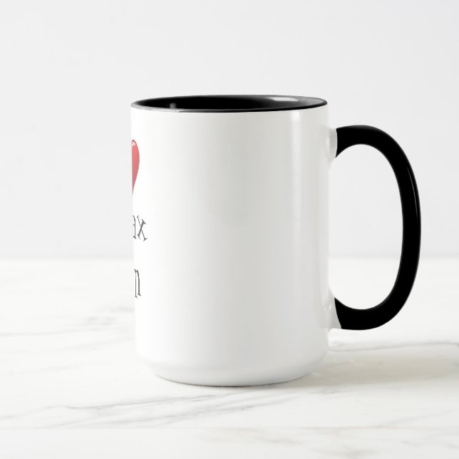 J'adore ma déclaration de revenus Mug (Droite)