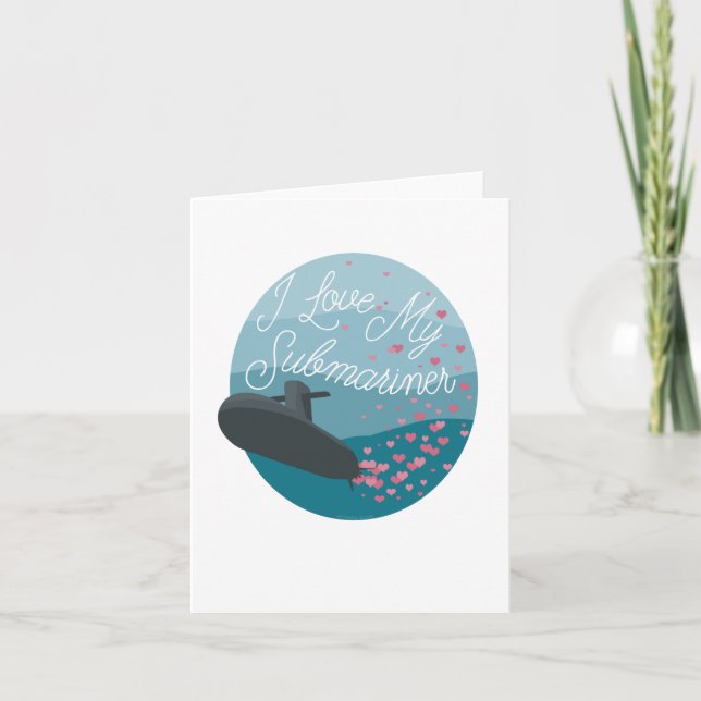 J'adore ma Submariner - Carte (Devant)