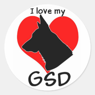 J'adore mes stickers GSD