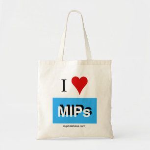 J'adore MIPs sac mipdatabase logo
