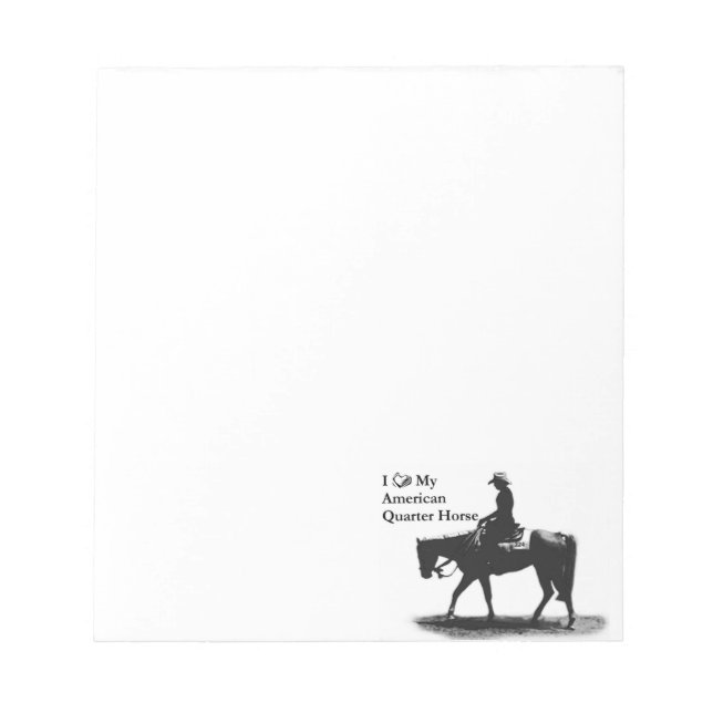 J'adore mon bloc-notes QH (Devant)
