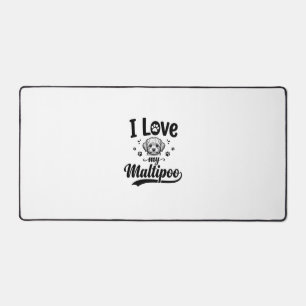 J'adore mon design de chien gravure vintage Maltip