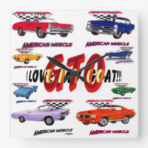 J'adore mon horloge murale de chèvre