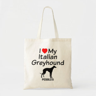 J'adore mon sac de chien italien Greyhound