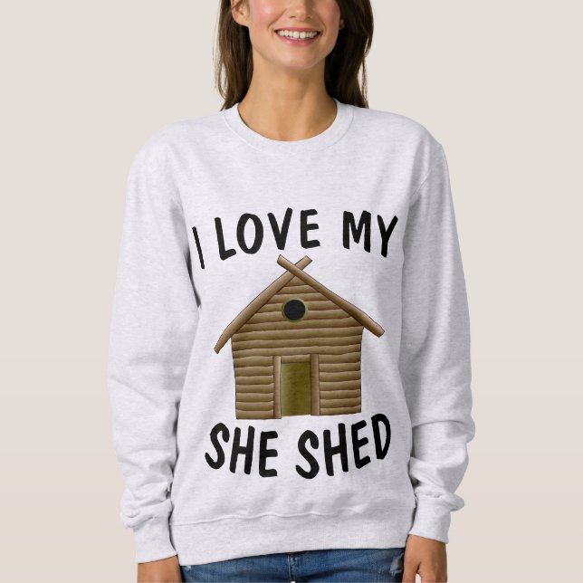 J'ADORE MON T-Shirts DOMICILE SHED (Devant)