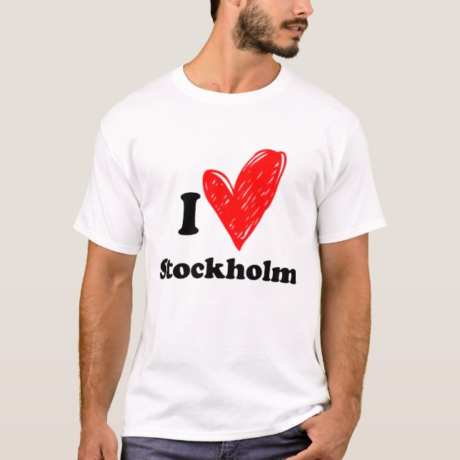 J'adore Stockholm T-Shirt (Devant)