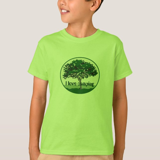 J'adore T-shirts Camping Kids (Devant)