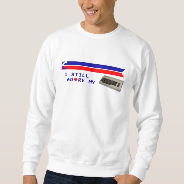 J'adore toujours mon sweatshirt C64 (Devant)