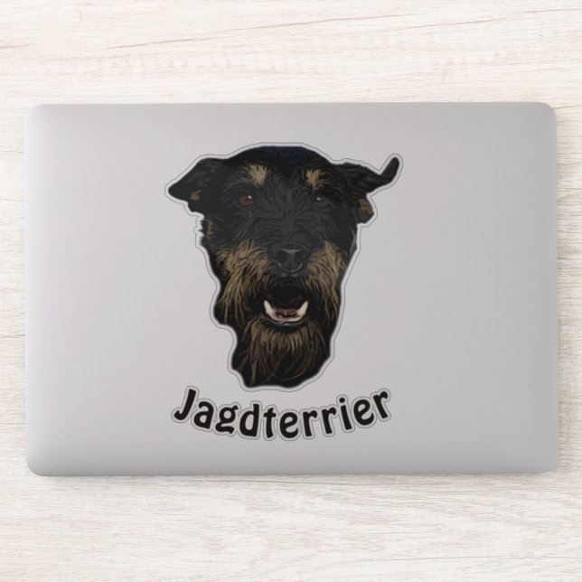 Jagdterrier, Chasse Allemande Sticker Terrier (Ordinateur)