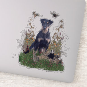 Jagdterrier, Chasse Allemande Sticker Terrier