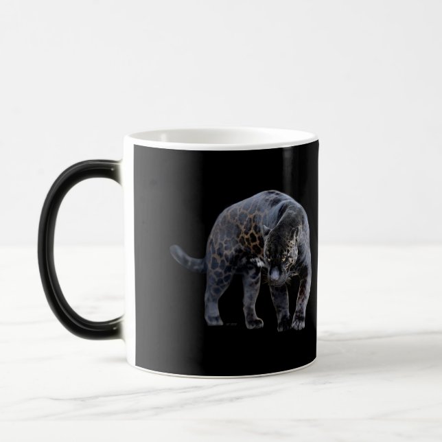 Jaguar Diablo black morphing mug (Gauche)