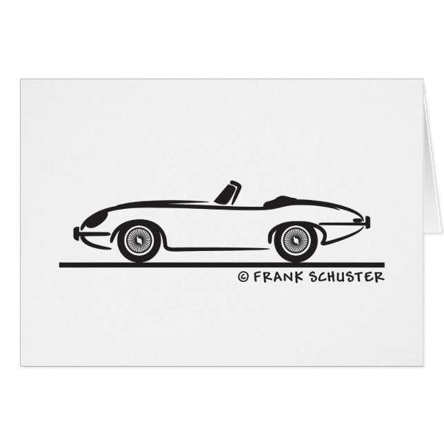 Jaguar E-Type (Devant horizontal)