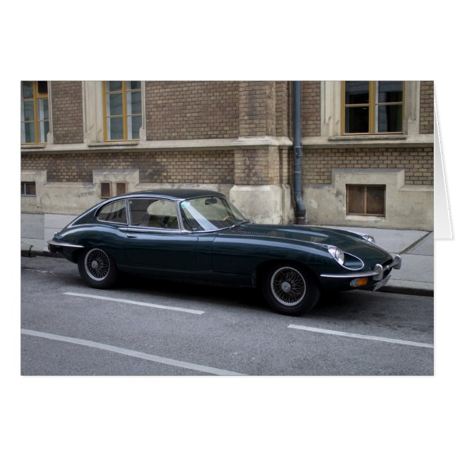 Jaguar E-Type Hardtop (Devant horizontal)