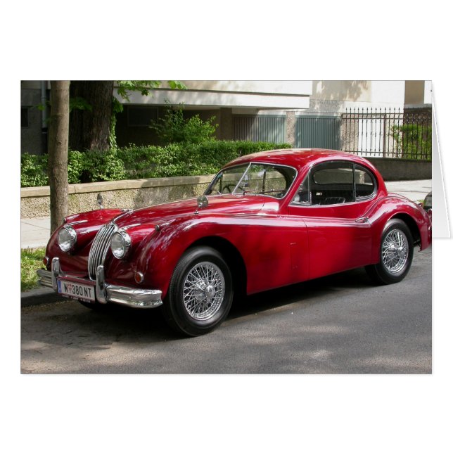 Jaguar XK 120 FHC (Devant horizontal)